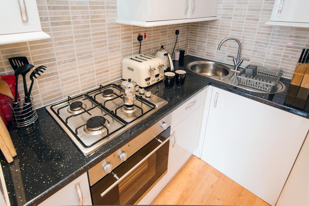 Kings Cross Apartment Londýn Pokoj fotografie