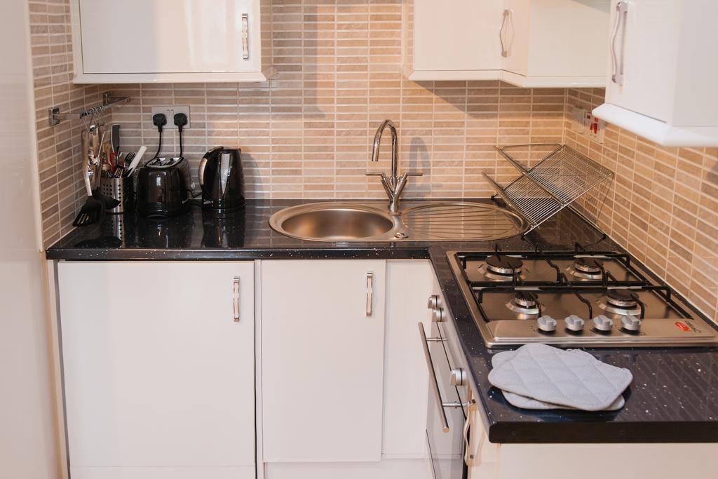 Kings Cross Apartment Londýn Pokoj fotografie