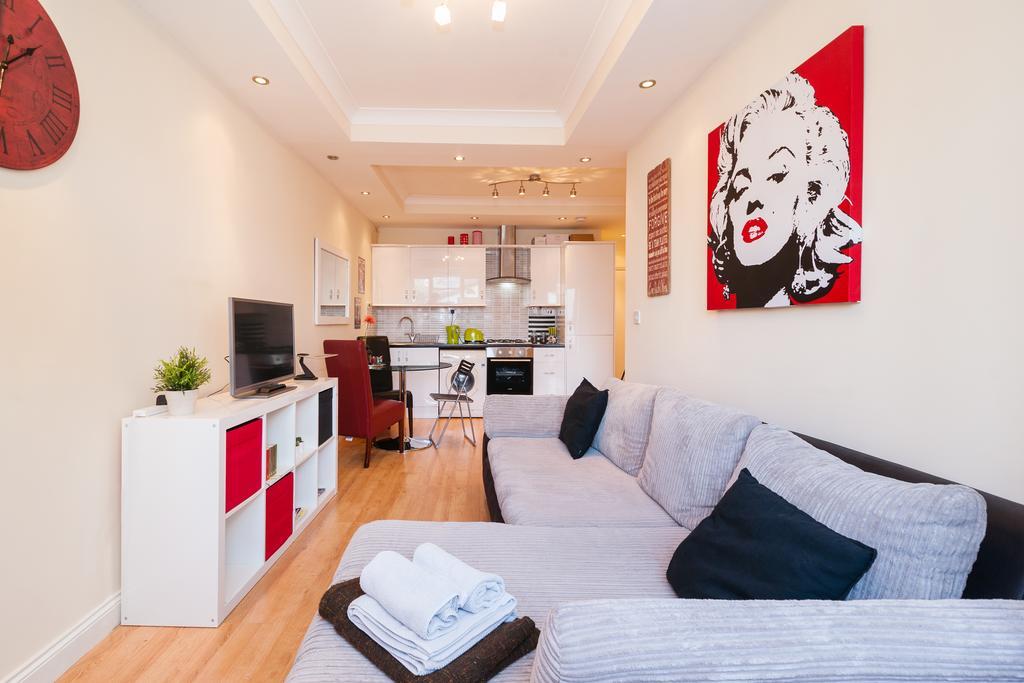 Kings Cross Apartment Londýn Pokoj fotografie